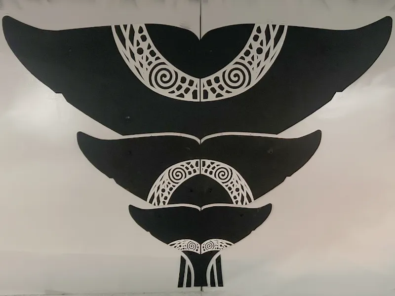 Whale Tail Sculpture